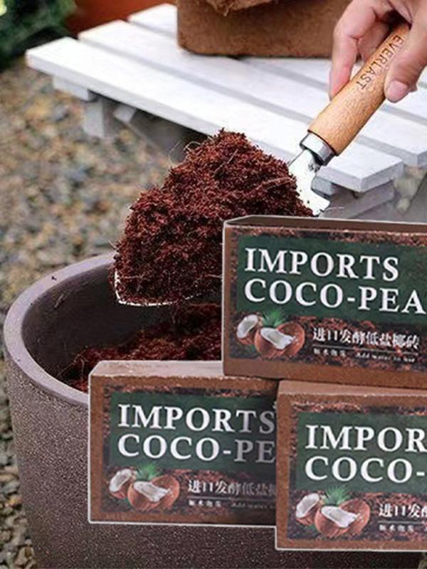 Organic Compressed Coco Coir B - огляд і ціна Coco Coir Block